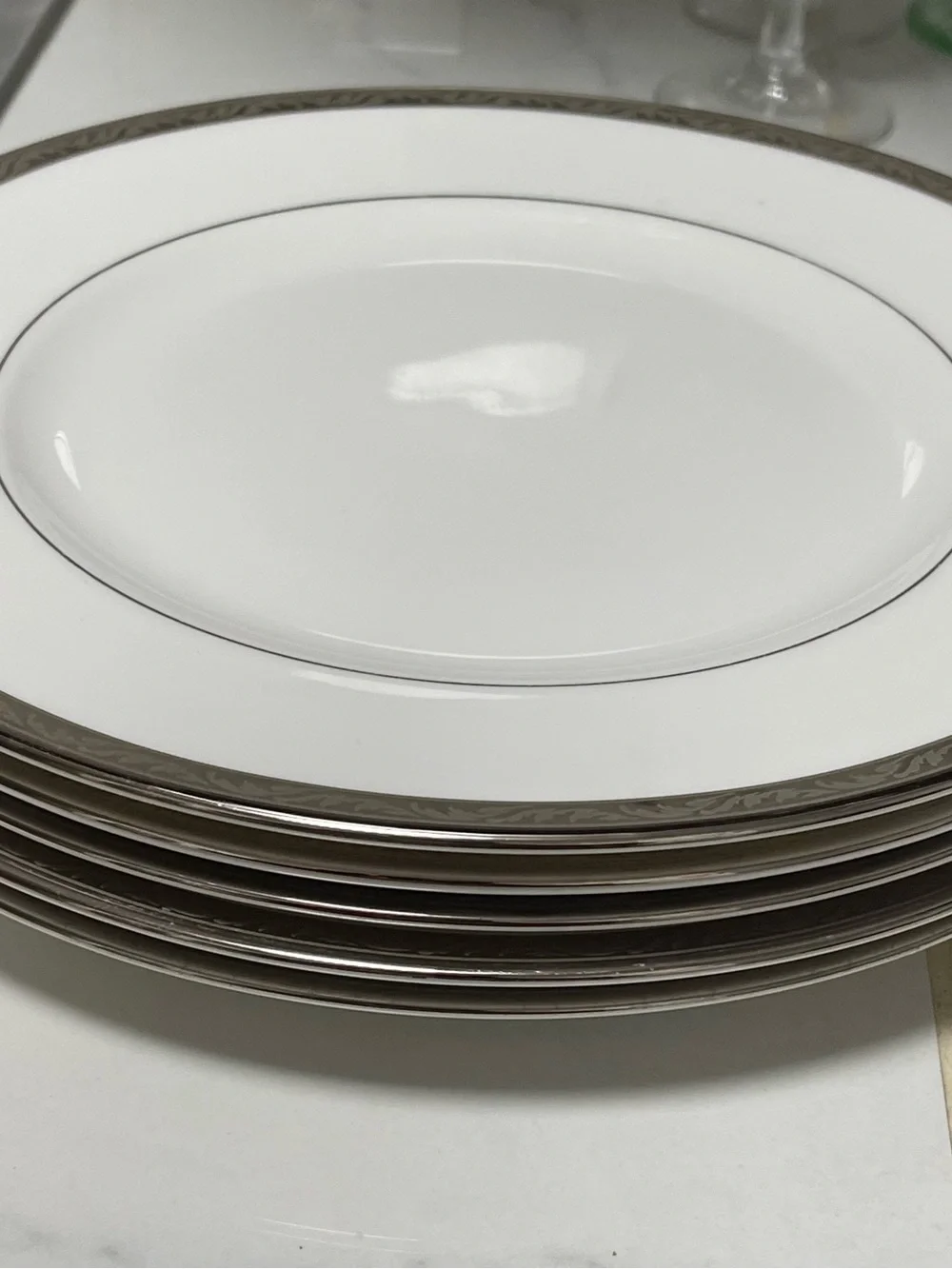 5 Lenox ~ Landmark Platinum Millennium Edition ~ Dinner Plate ~
